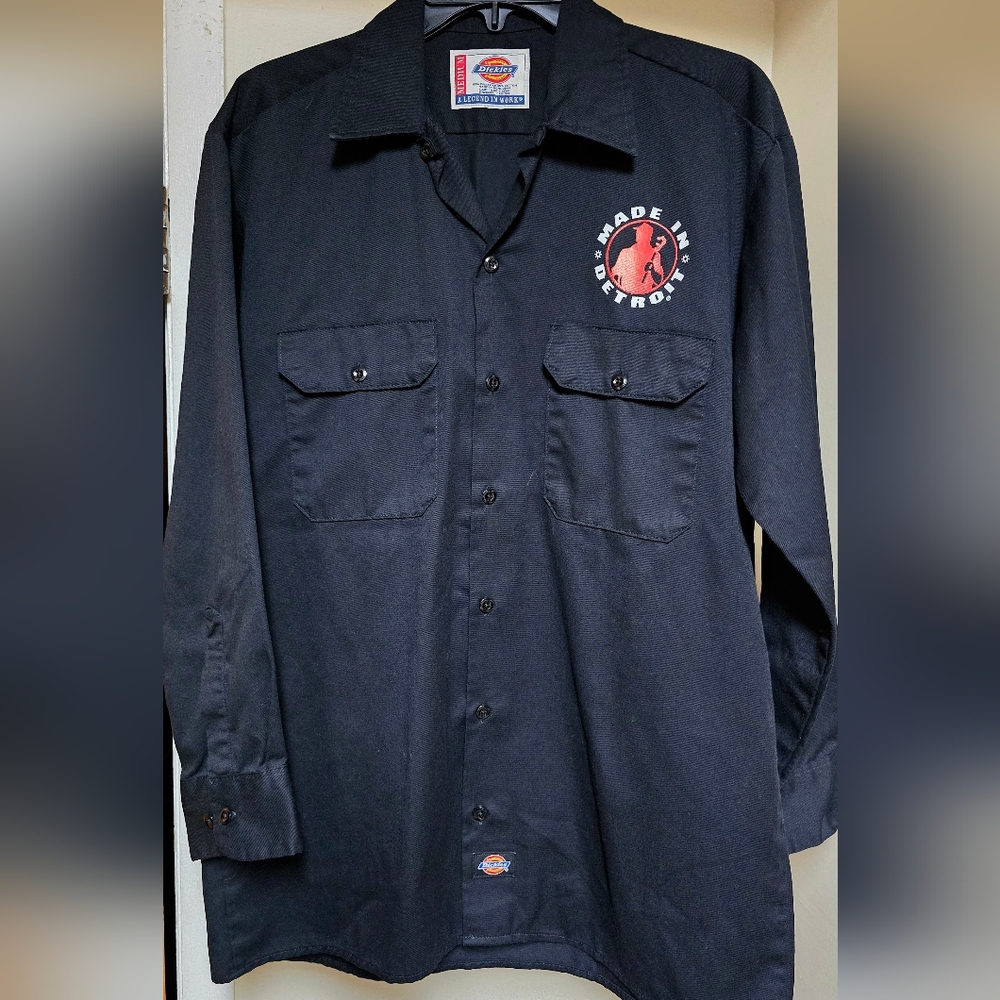 Dickies Made In Detroit Long Sleeve Button-Up Medium Utility Streetware